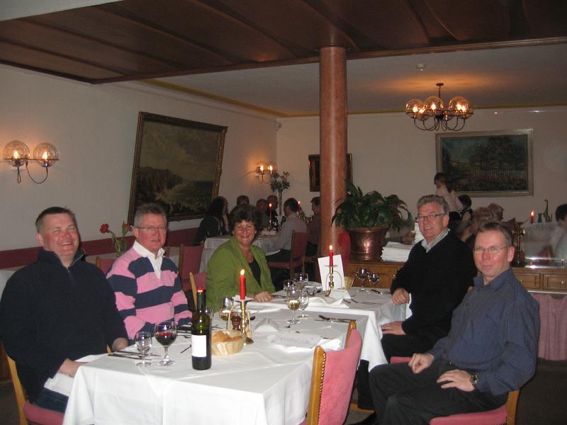 anssi 059.jpg - Dinner table, Finns and Dutch